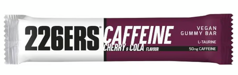 VEGAN GUMMY BAR 30G PECTINA CAFFEINE CHERRY COLA