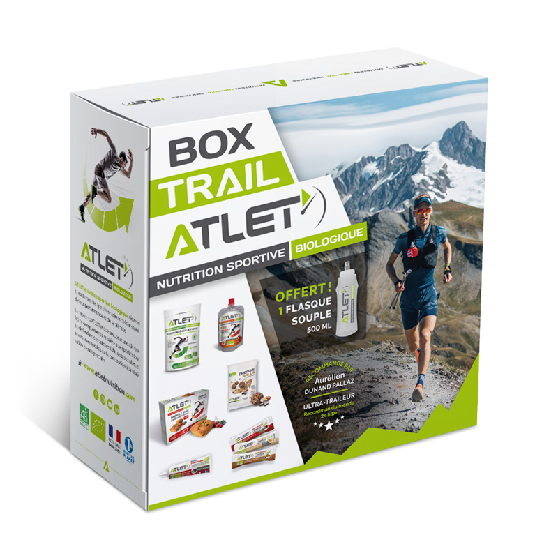 BOX TRAIL ATLET 8 PRODUITS + 1 Flasque