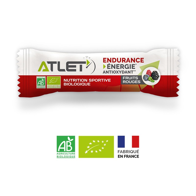 BARRE ENDURANCE FRUITS ROUGES 25G